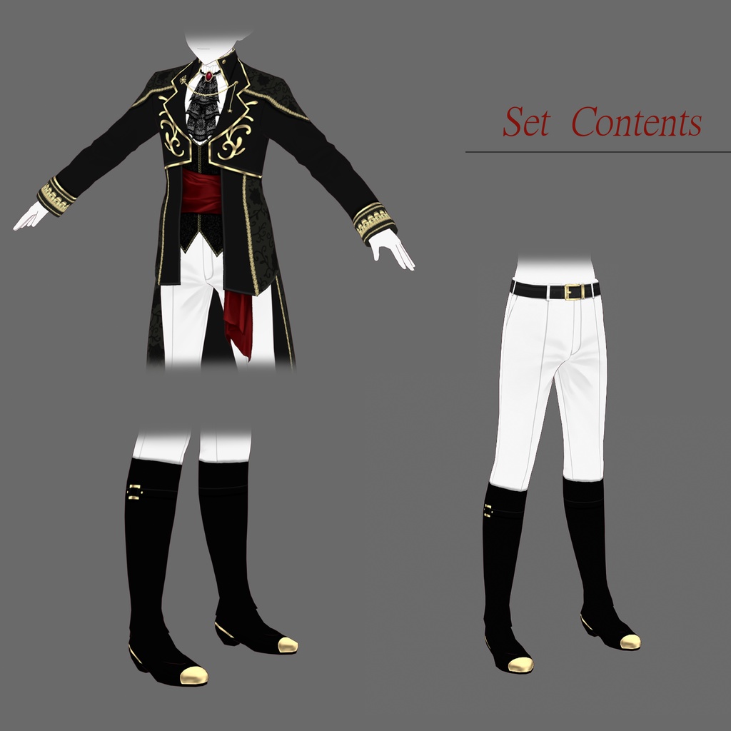 【Vroid】アイドル衣装_Vampire【テクスチャ】