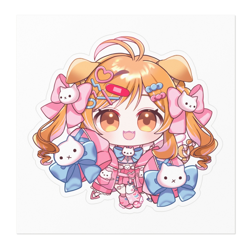 【4月販売】鈴灯なごミニステッカー(通常)