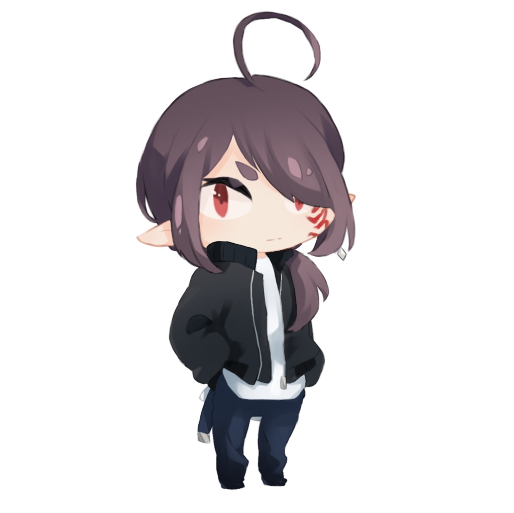 新堂藍 (私服ver)・アクリルキーホルダー