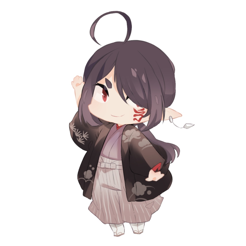 新堂藍 (和服ver)・アクリルキーホルダー