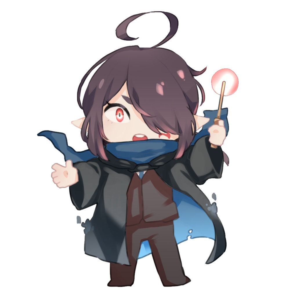 新堂藍 (魔法使いの生徒ver)・アクリルキーホルダー