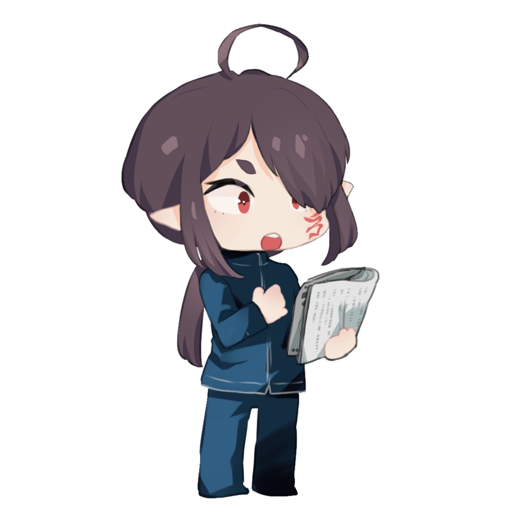 新堂藍 (演者ver)・アクリルキーホルダー