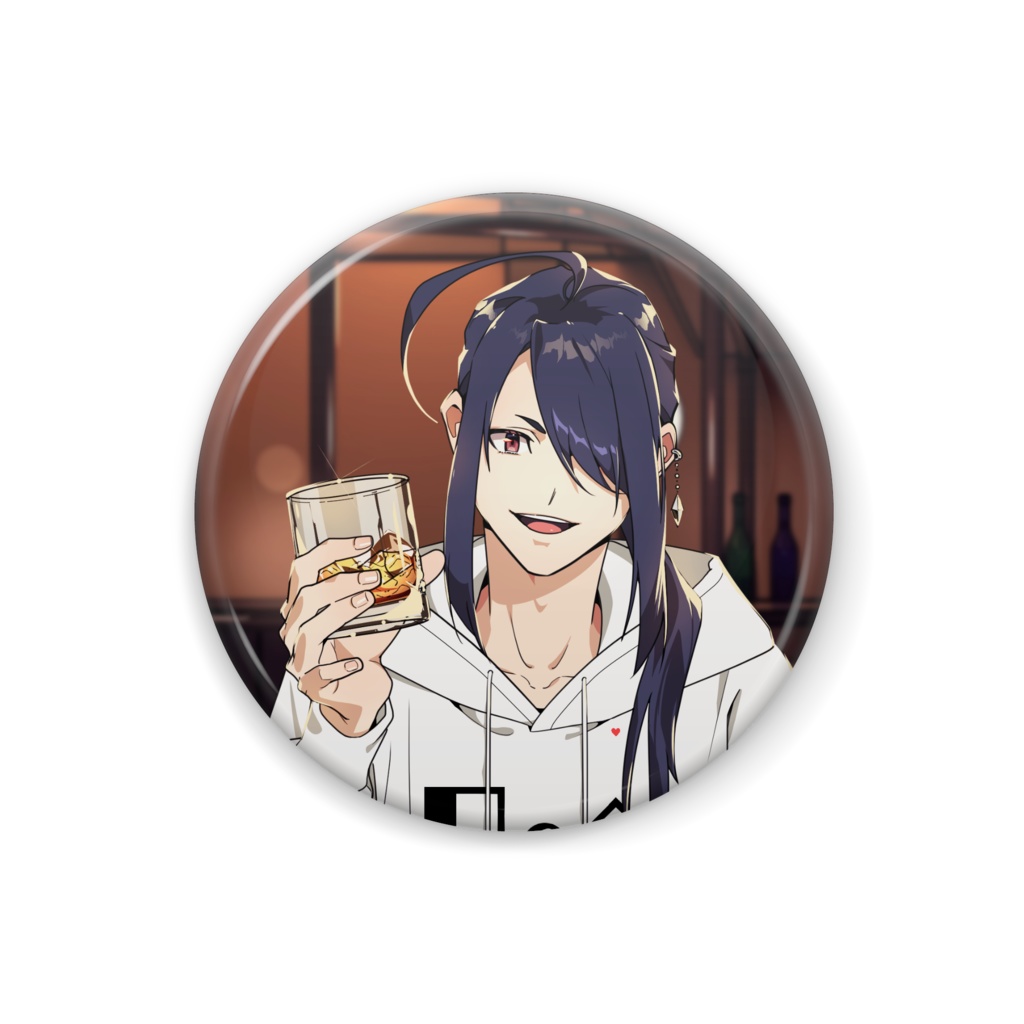 缶バッジ(土曜の雑談ver)