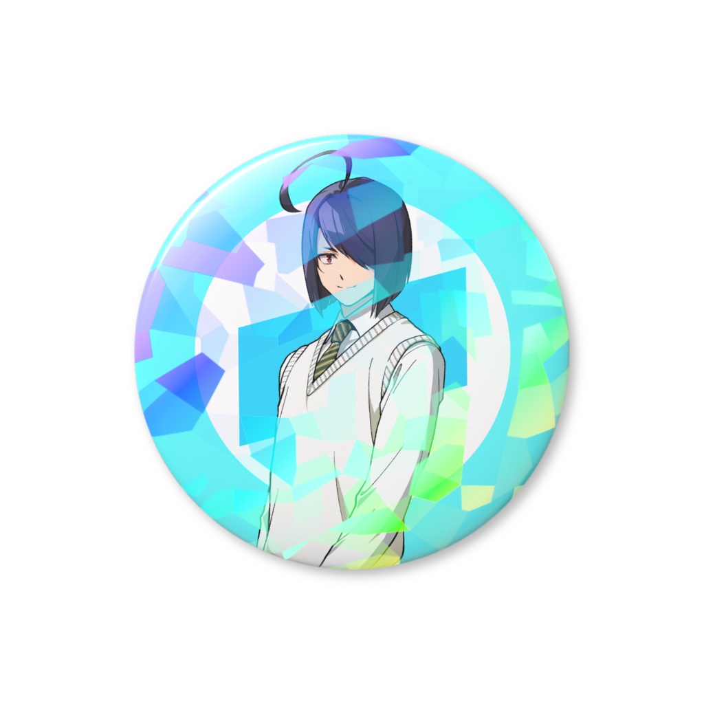 【ifコレ】学生。ホログラム缶バッジ