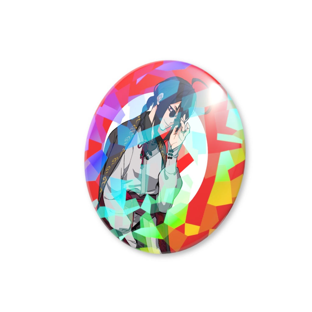 【ifコレ】ボス。ホログラム缶バッジ