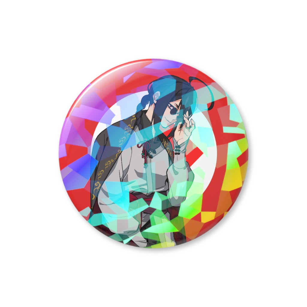 【ifコレ】ボス。ホログラム缶バッジ