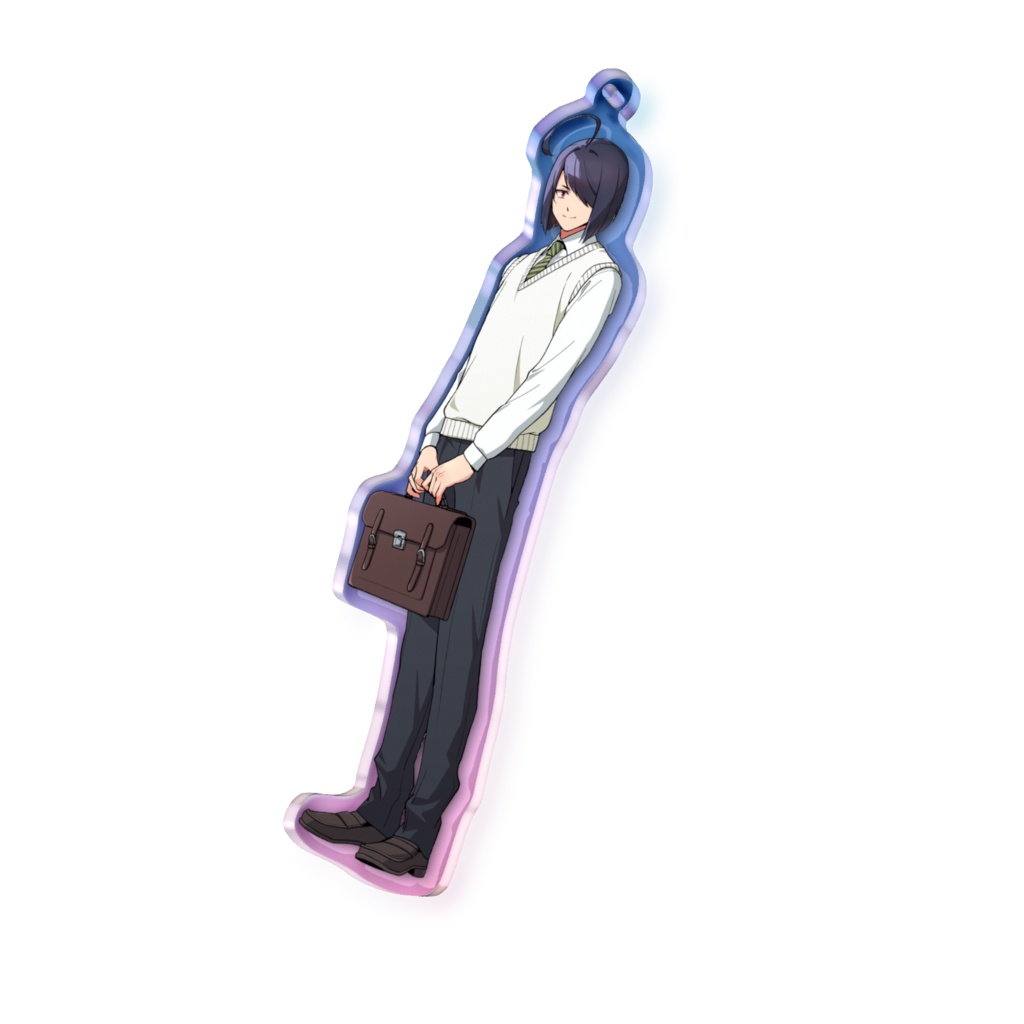 【ifコレ】学生。アクリルキーホルダー(オーロラ)