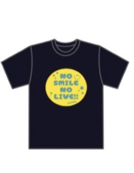 NO SMILE NO LIVE Tシャツ　ネイビーL