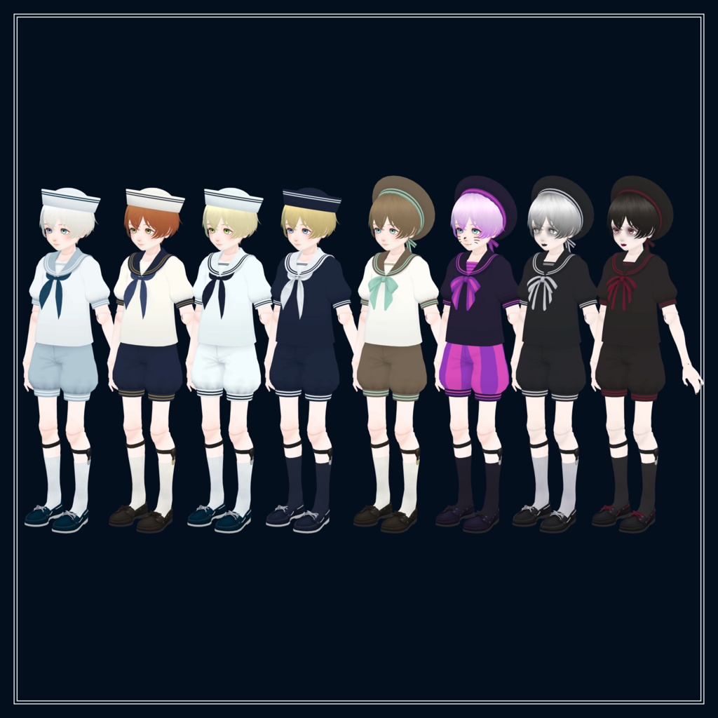 オリジナル3Dモデル《マリオン》