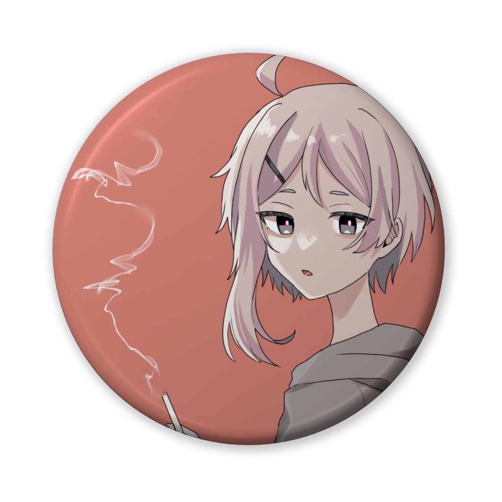 むしう缶バッジ