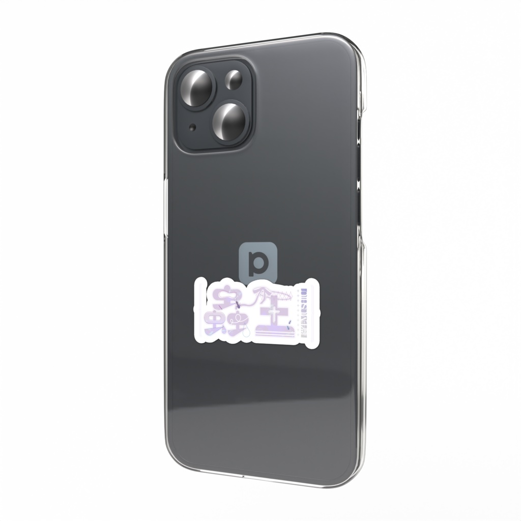 蟲生ロゴステッカー