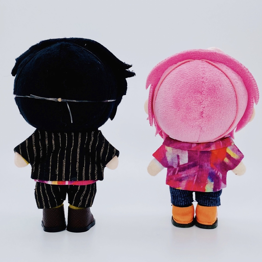 赤幾何学シャツ