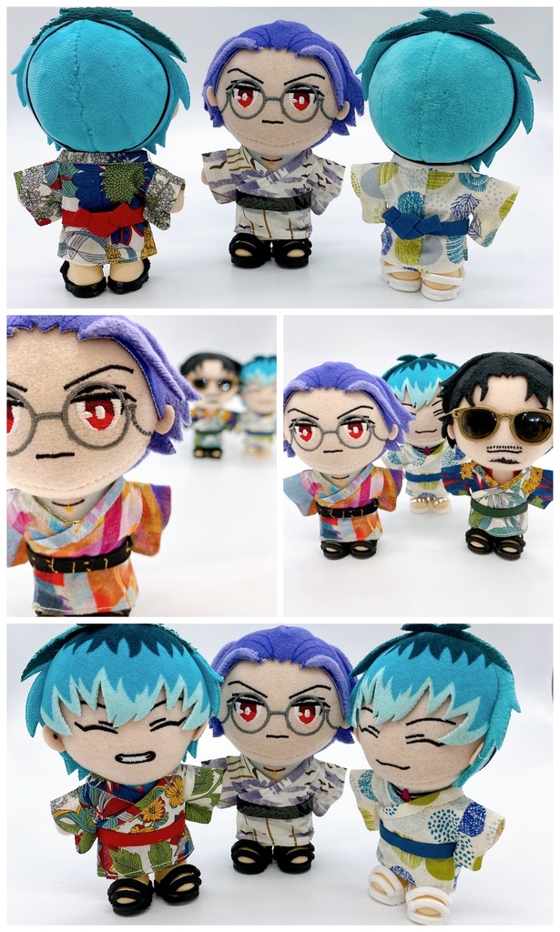 浴衣+帯セット(全9種)