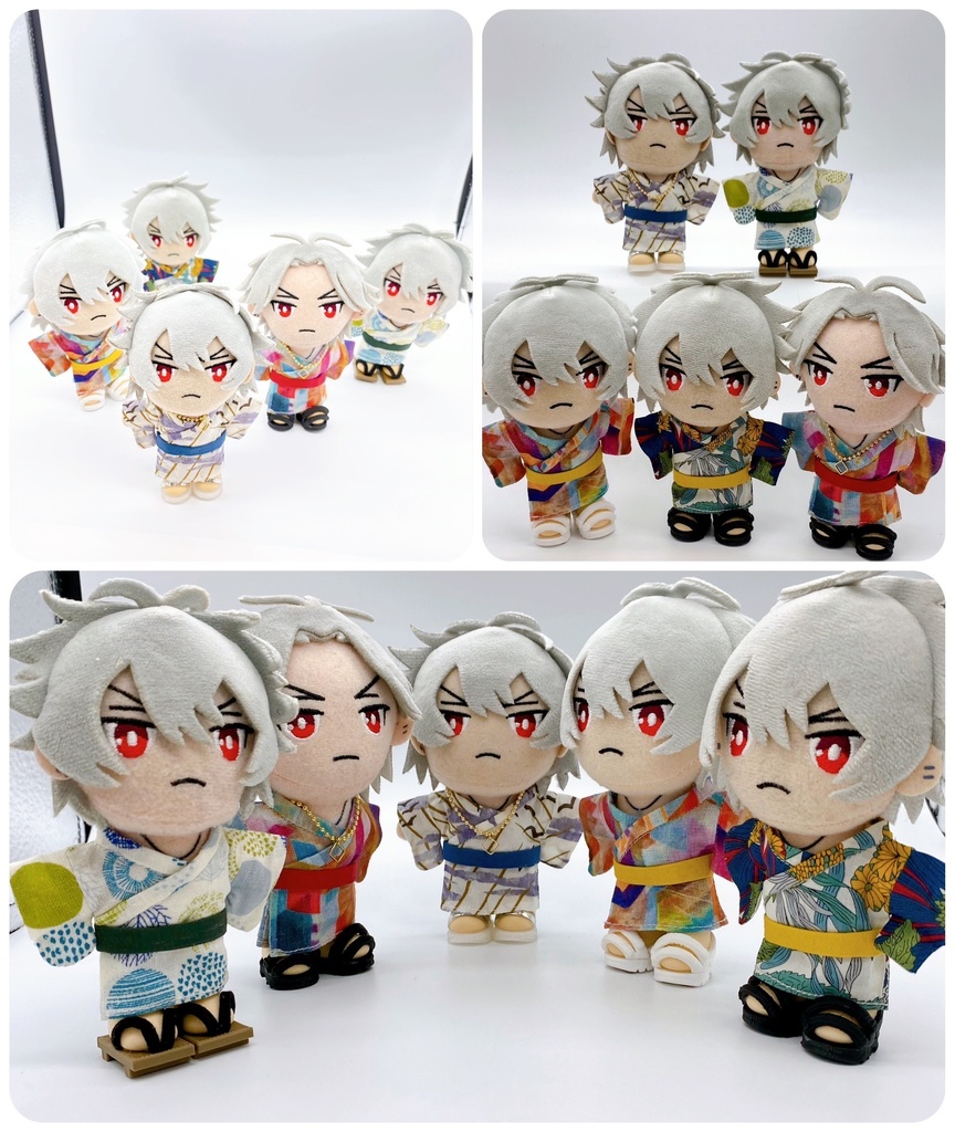 浴衣+帯セット(全9種)