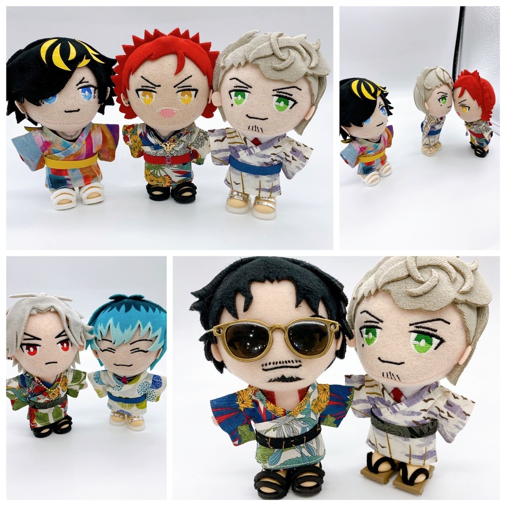 浴衣+帯セット(全9種)