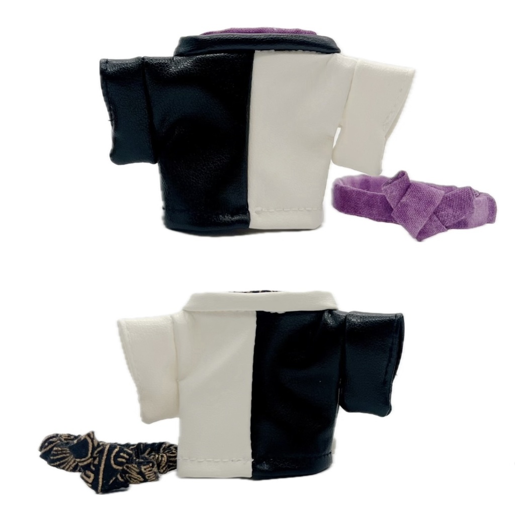 レザー着物(白黒・2種)