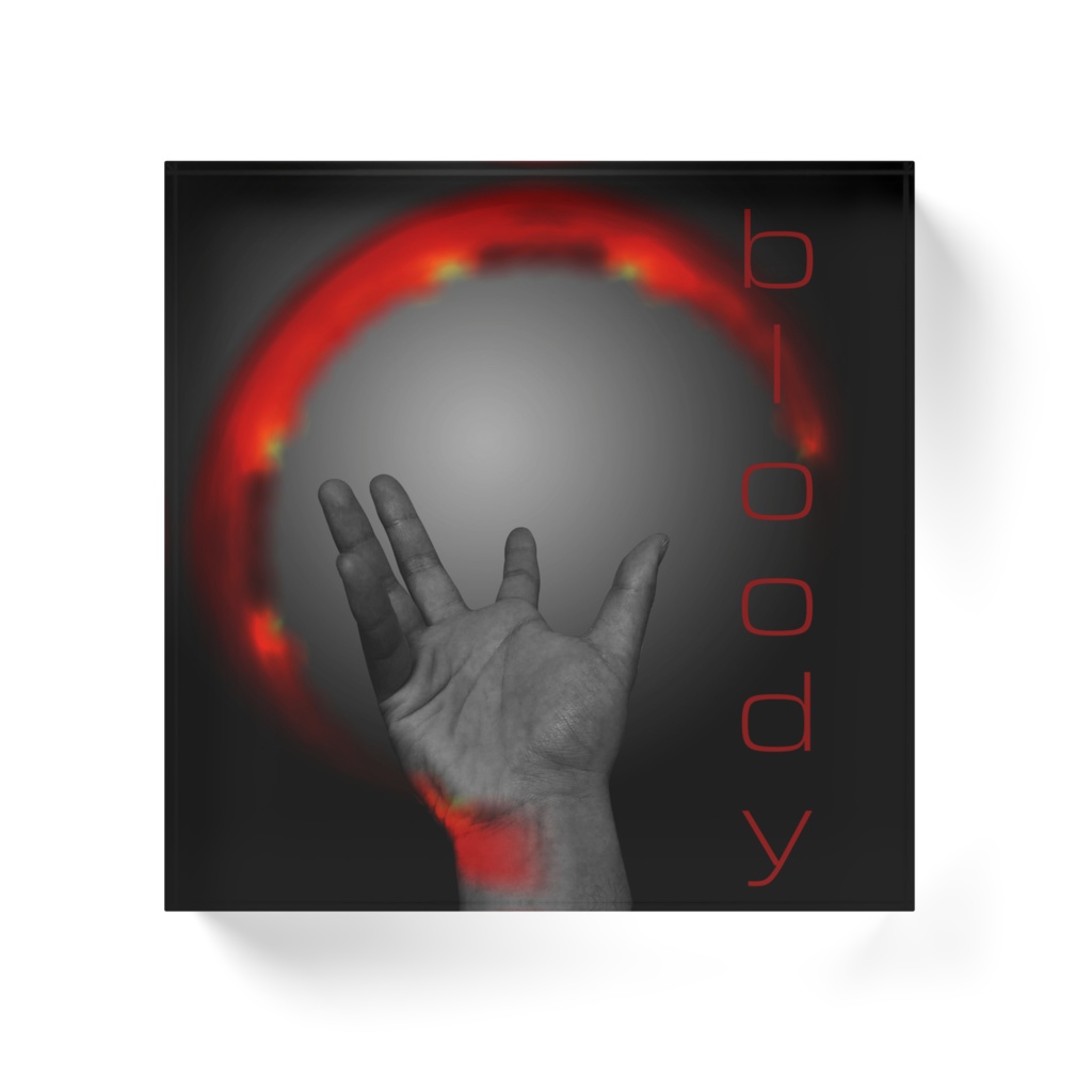 アクリルブロック【bloody】