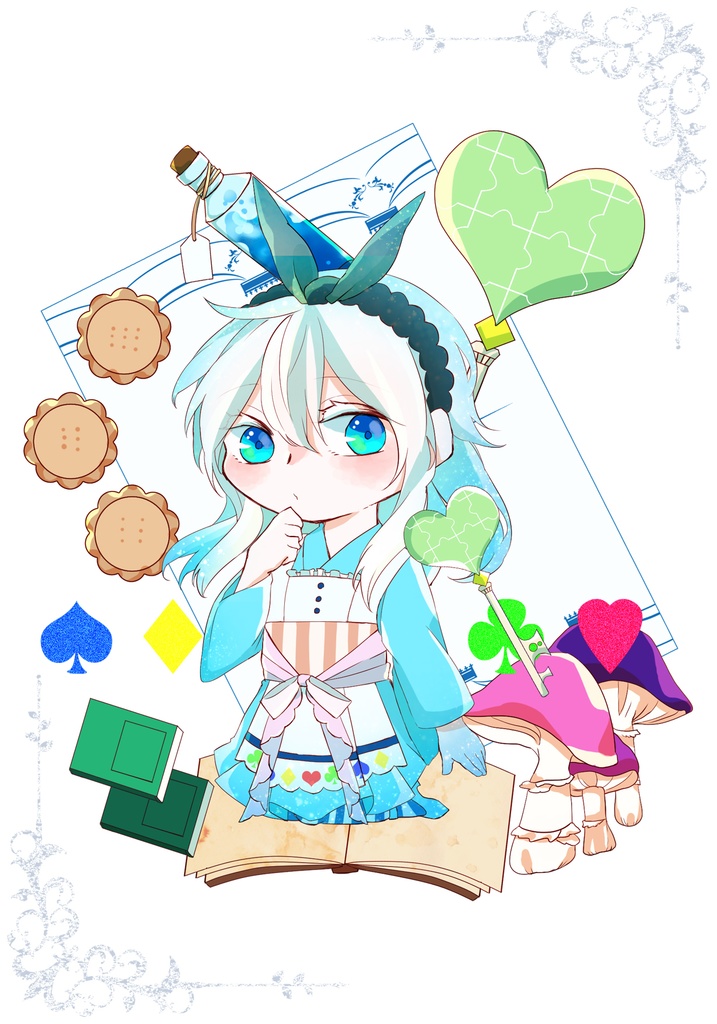 アクリルキーホルダー◇アリス風 さとり&憂