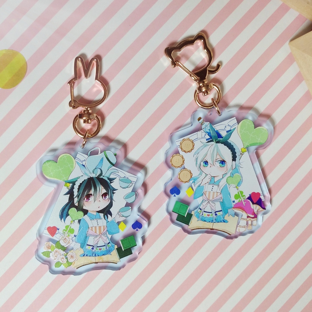 アクリルキーホルダー◇アリス風 さとり&憂