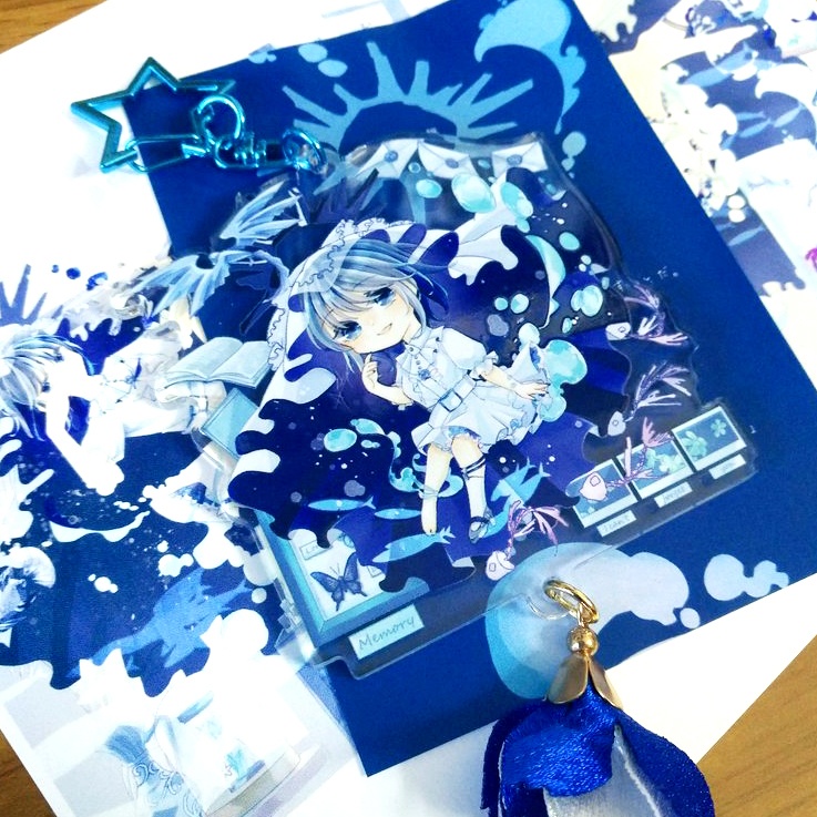 アクリルキーホルダー◇満心の迷い子