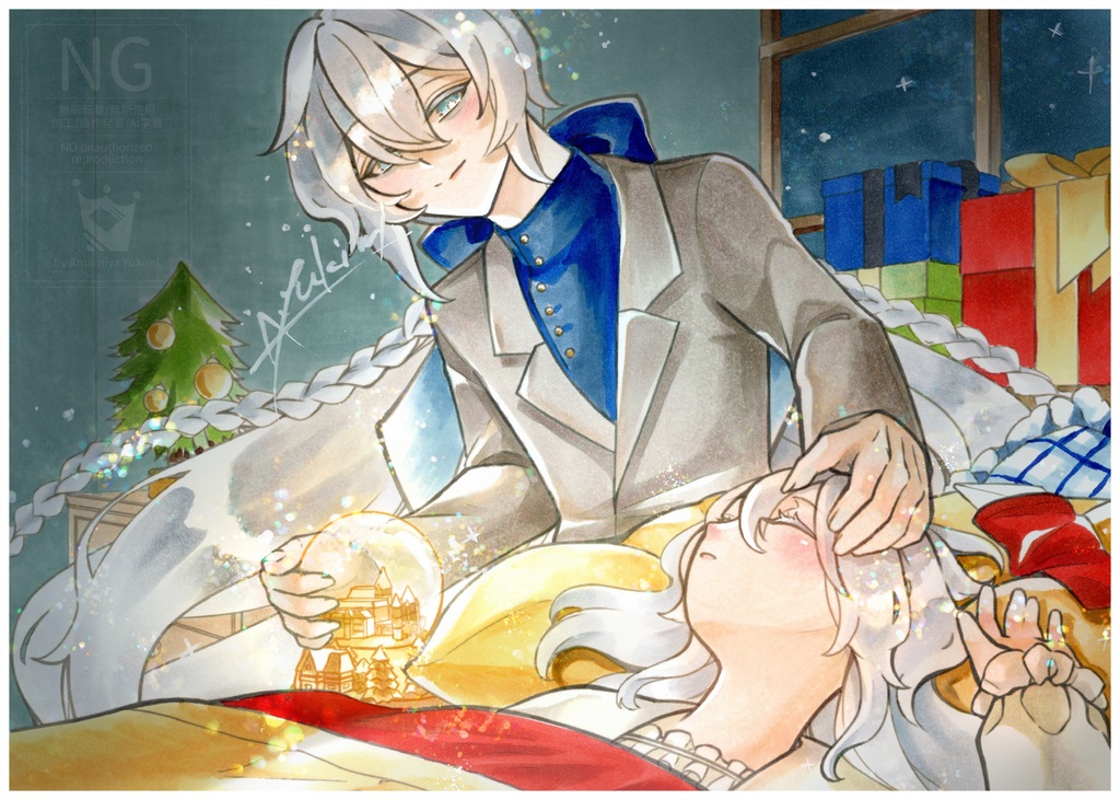 NEW アナログ原画(原画)◇クリスマス作品