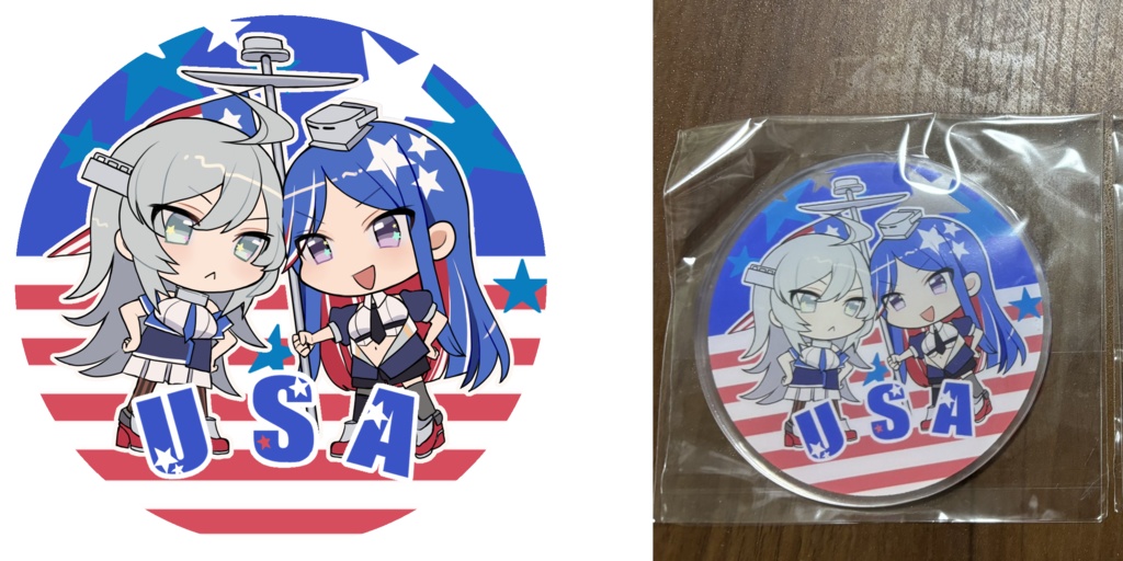 アクリルコースター(ダコワシ)