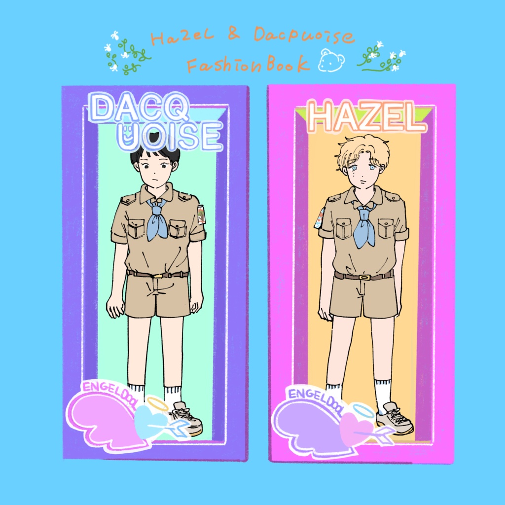 Hazel &Dacquoise FashionBook (イラスト集)