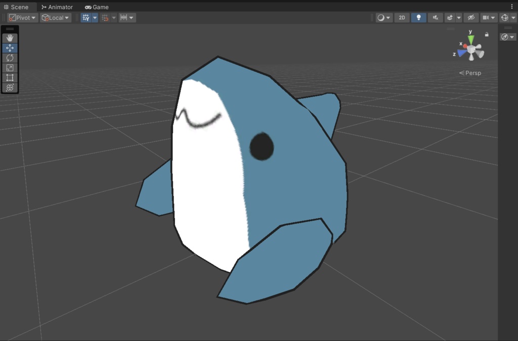 【3Dアバター】さめぷっぷー【無料】