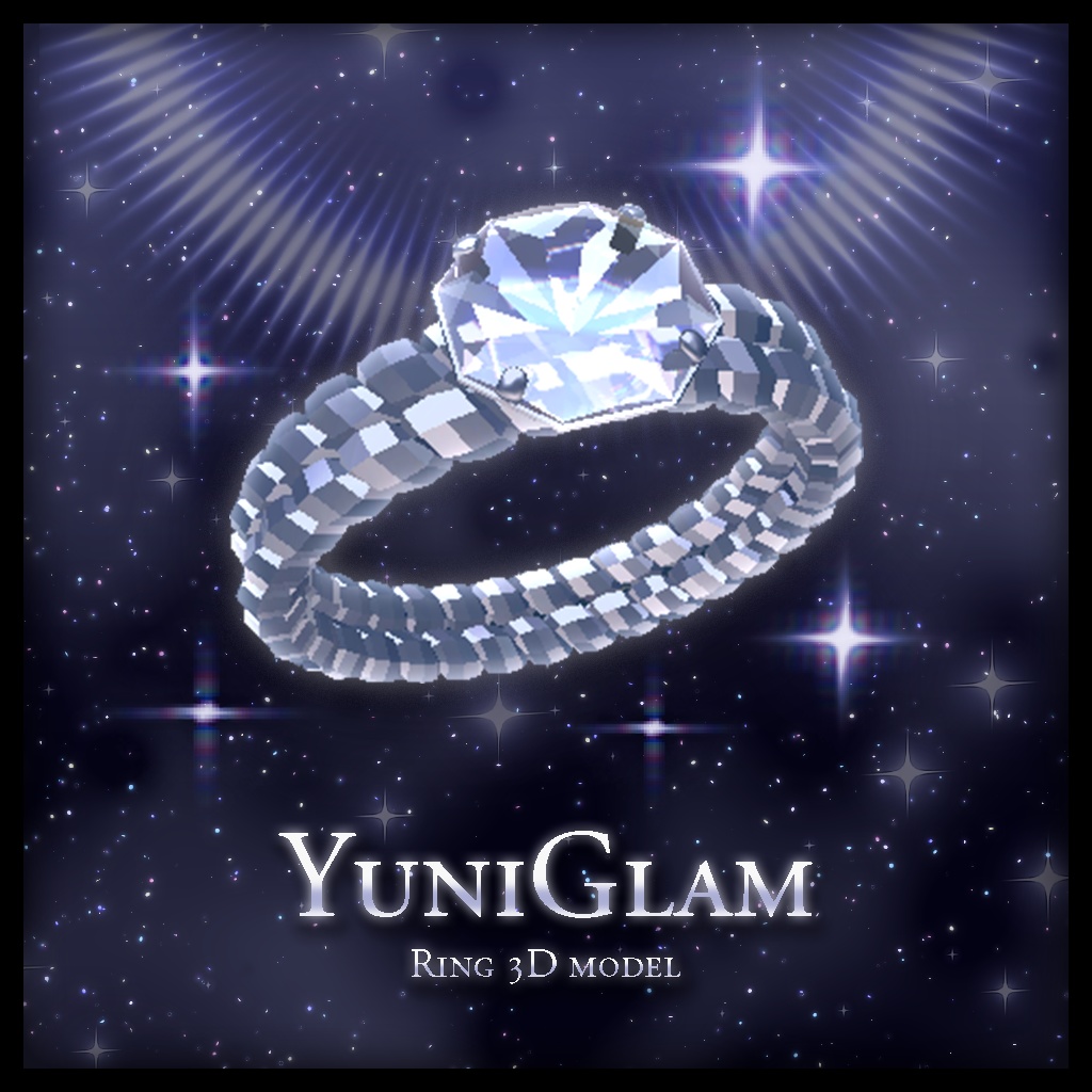 Color Ring for VRChat【ring series N3】