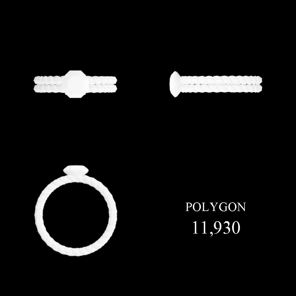 Color Ring for VRChat【ring series N3】