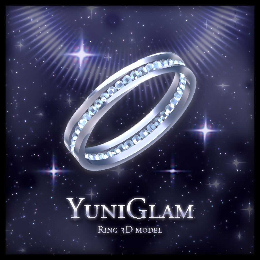 Color Ring for VRChat【ring series N4】