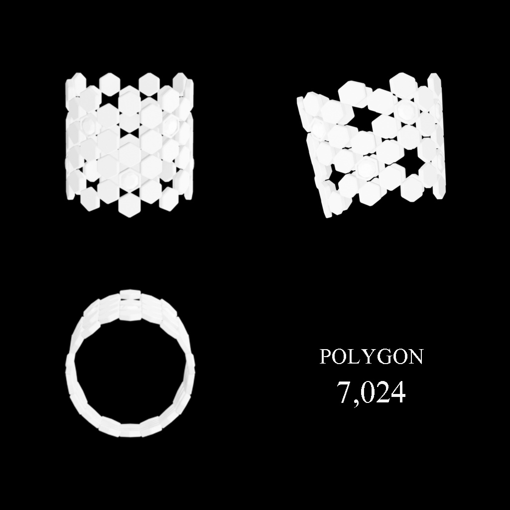 Color Ring for VRChat【ring series N6】