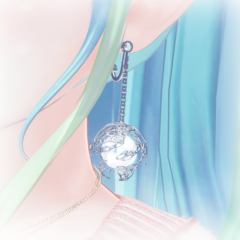 Color Earring for VRChat【earring series E2】