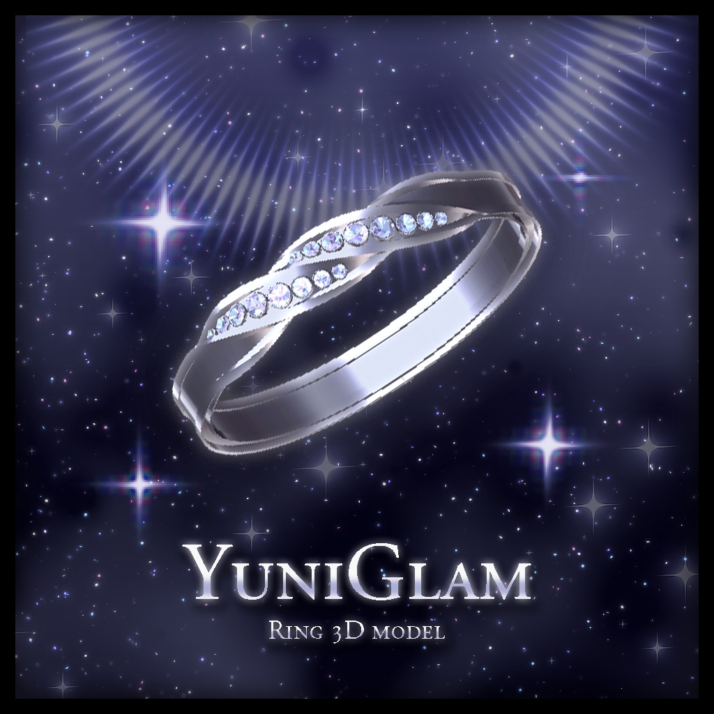 Color Ring for VRChat【ring series N7】