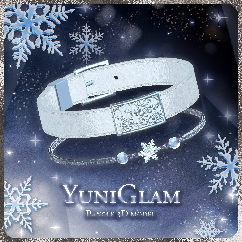 【MA対応】Color Bracelet for VRChat【Bracelet series B2】