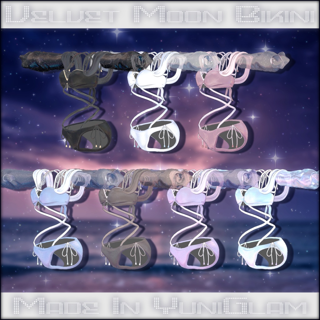 【MA対応】Velvet Moon Bikini