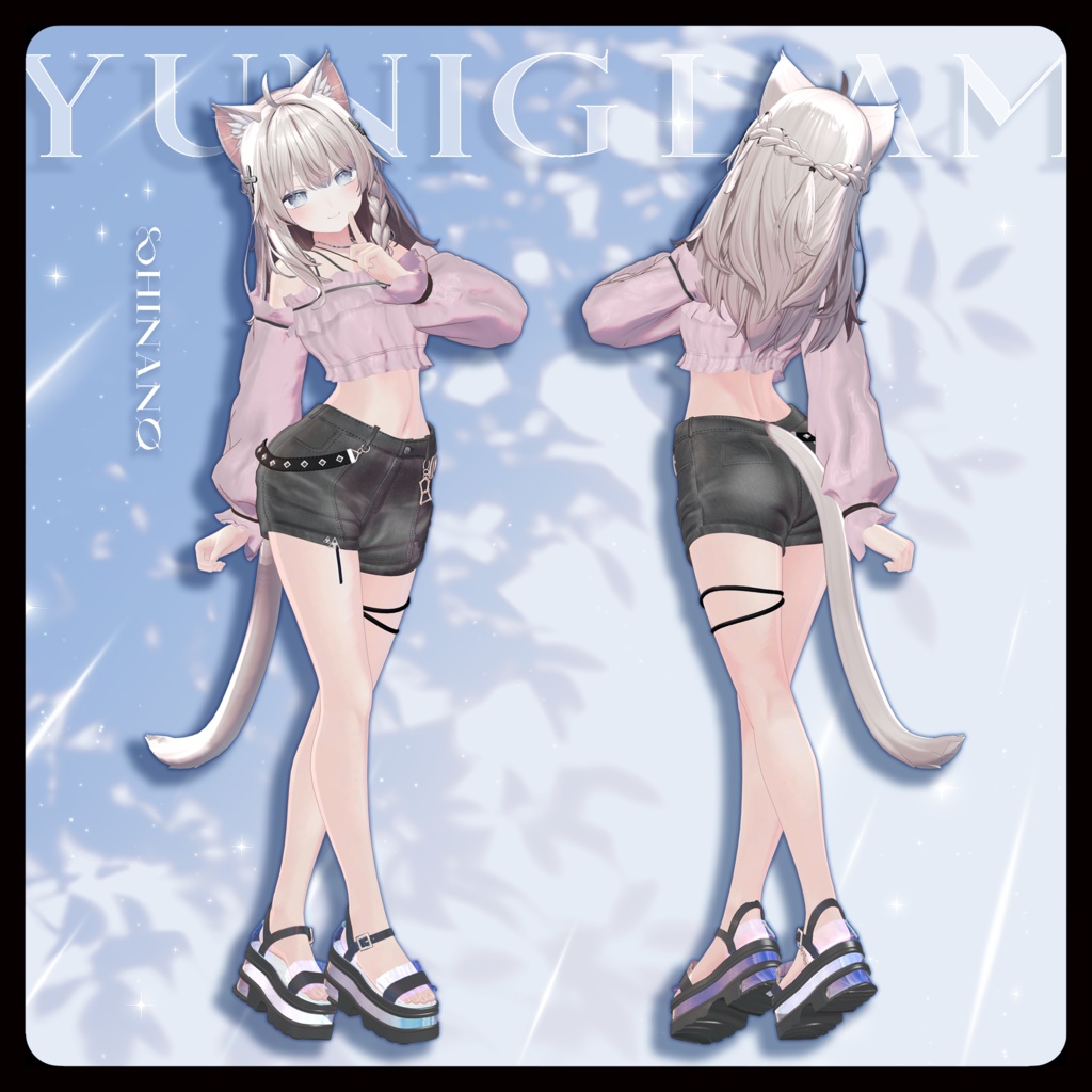 【MA対応】Lumi Float 【15アバター対応】【VRChat向け衣装モデル】