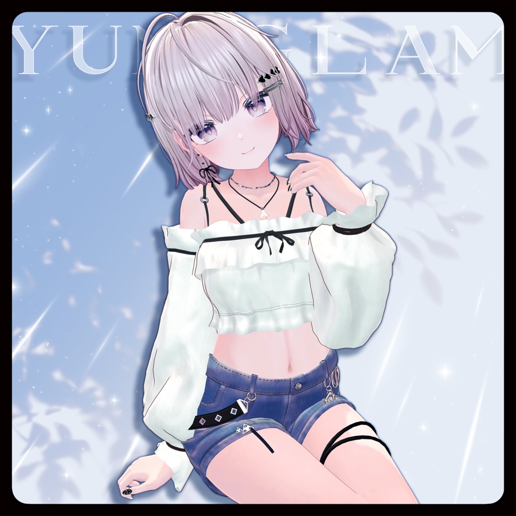 【MA対応】Lumi Float 【15アバター対応】【VRChat向け衣装モデル】
