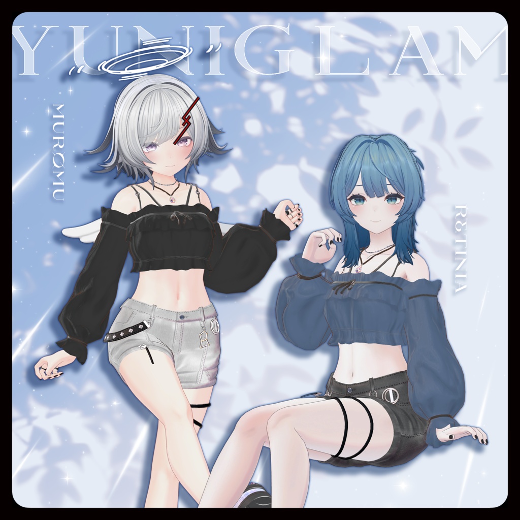 【MA対応】Lumi Float 【15アバター対応】【VRChat向け衣装モデル】