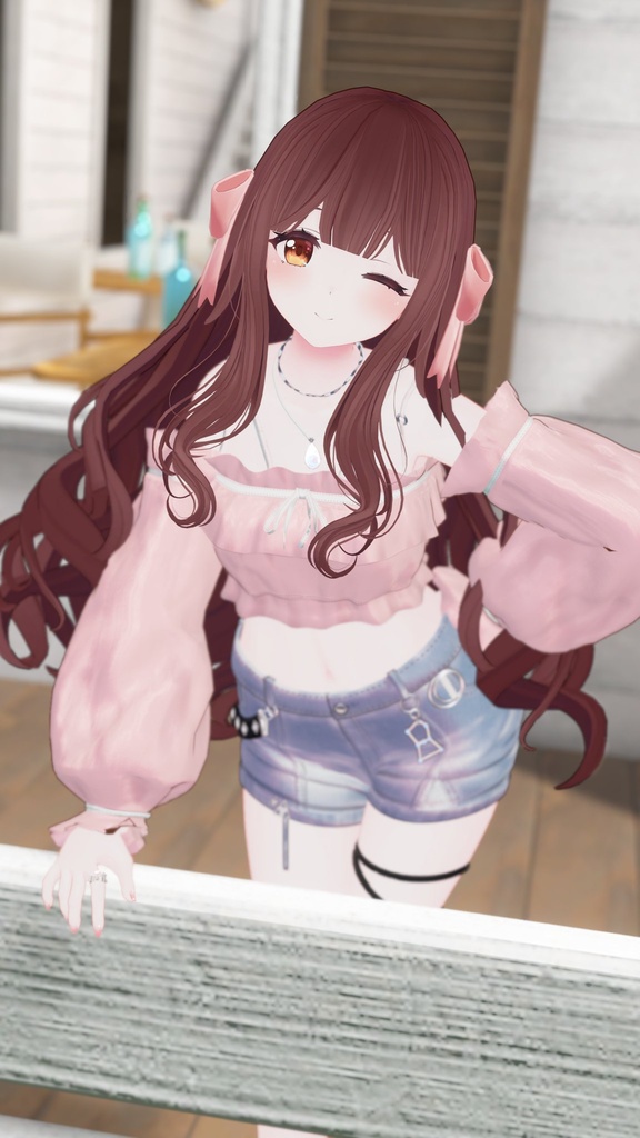 【MA対応】Lumi Float 【15アバター対応】【VRChat向け衣装モデル】