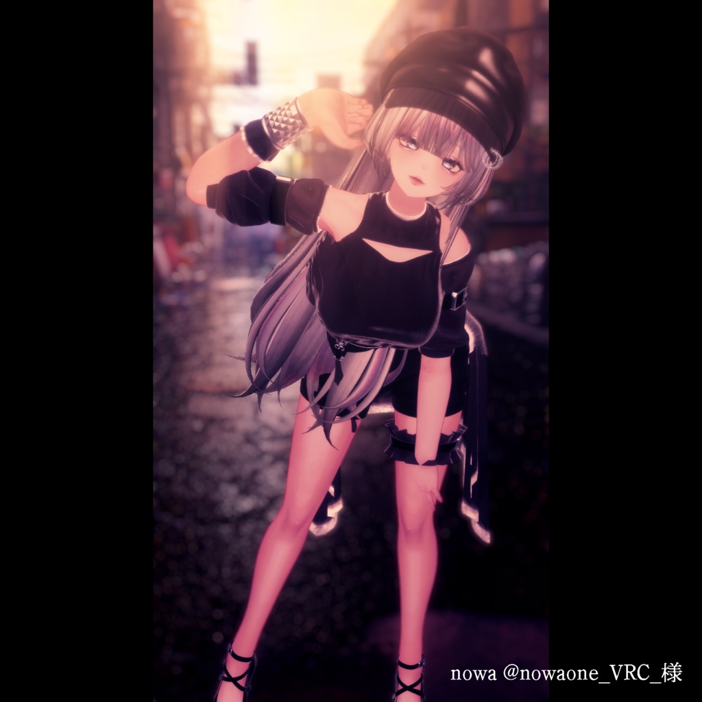 【MA対応】Arisia Nocturne【VRChat向け衣装モデル】【13アバター対応】