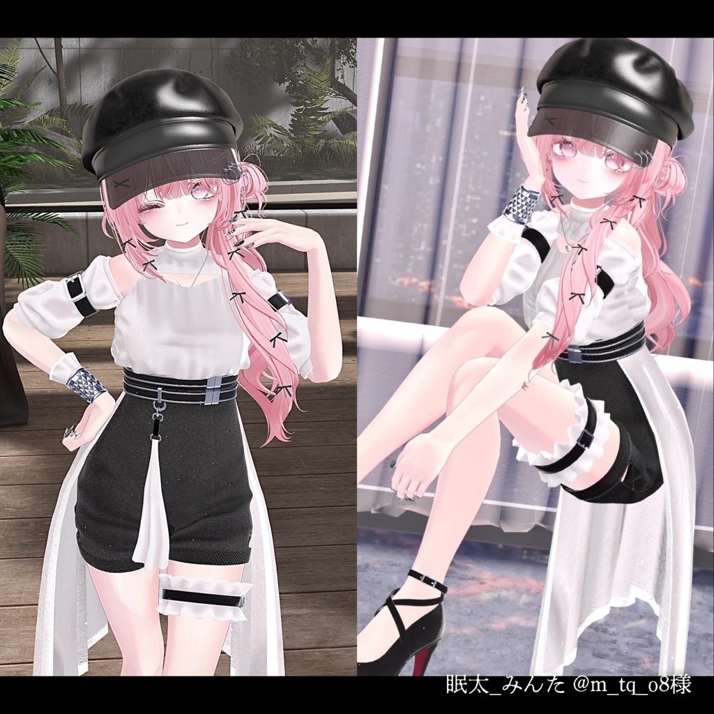 【MA対応】Arisia Nocturne【VRChat向け衣装モデル】【13アバター対応】