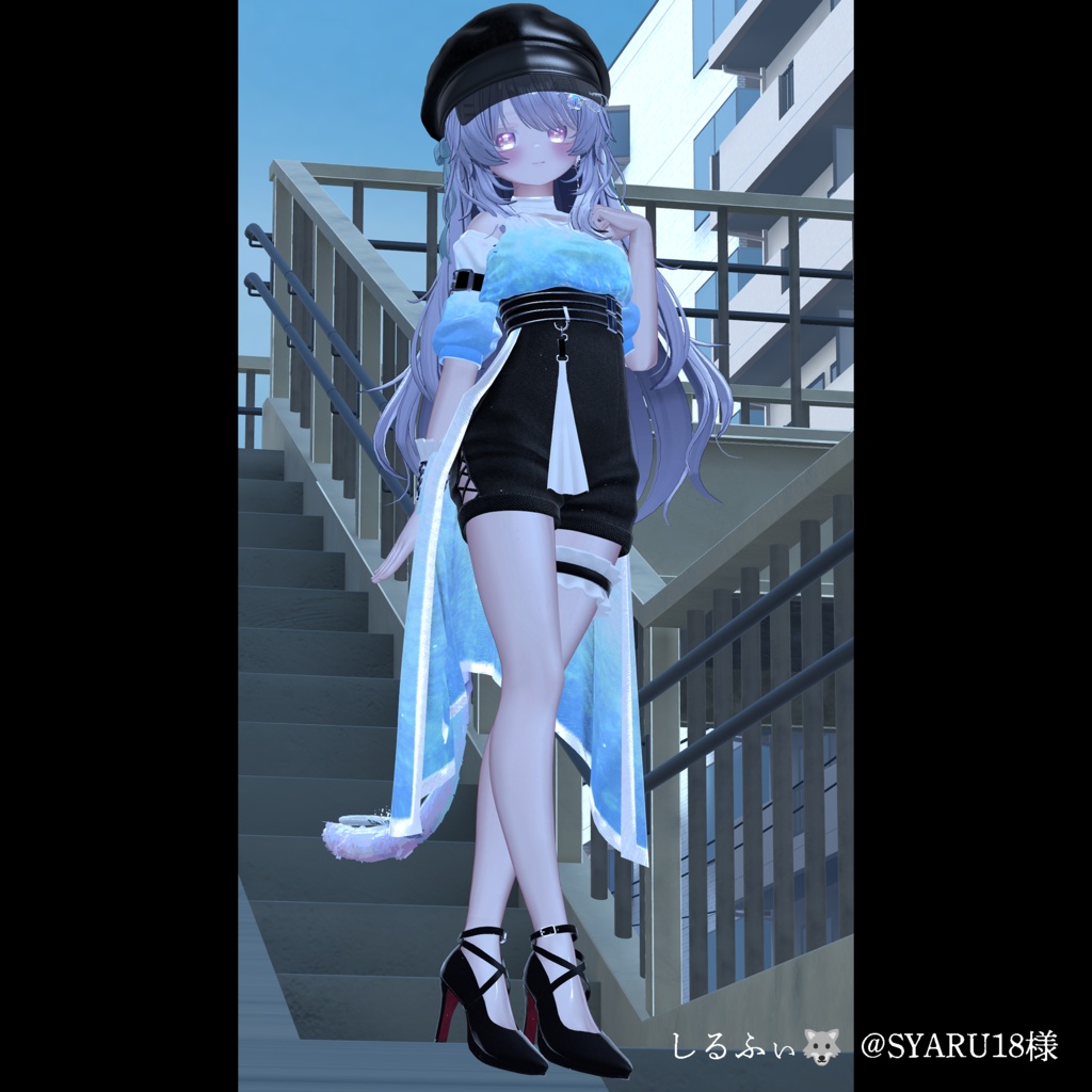 【MA対応】Arisia Nocturne【VRChat向け衣装モデル】【13アバター対応】