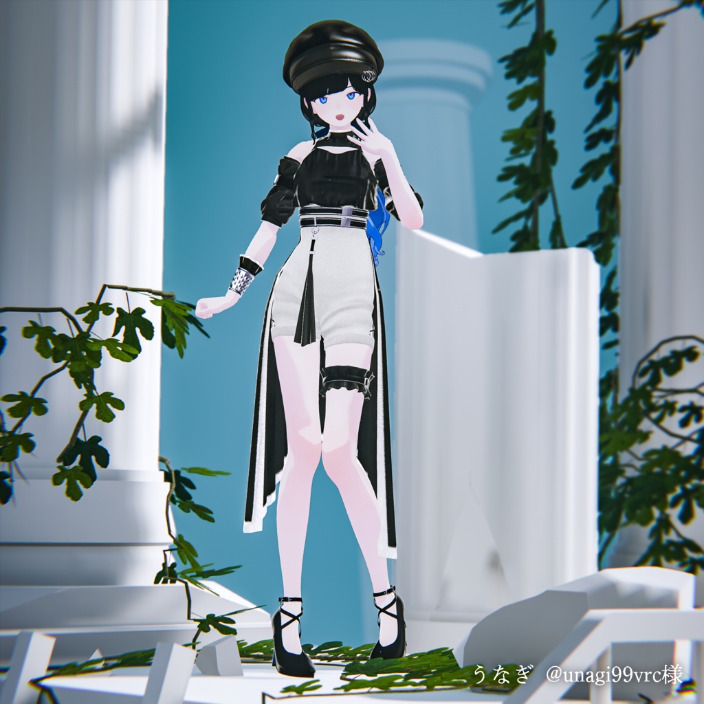 【MA対応】Arisia Nocturne【VRChat向け衣装モデル】【13アバター対応】