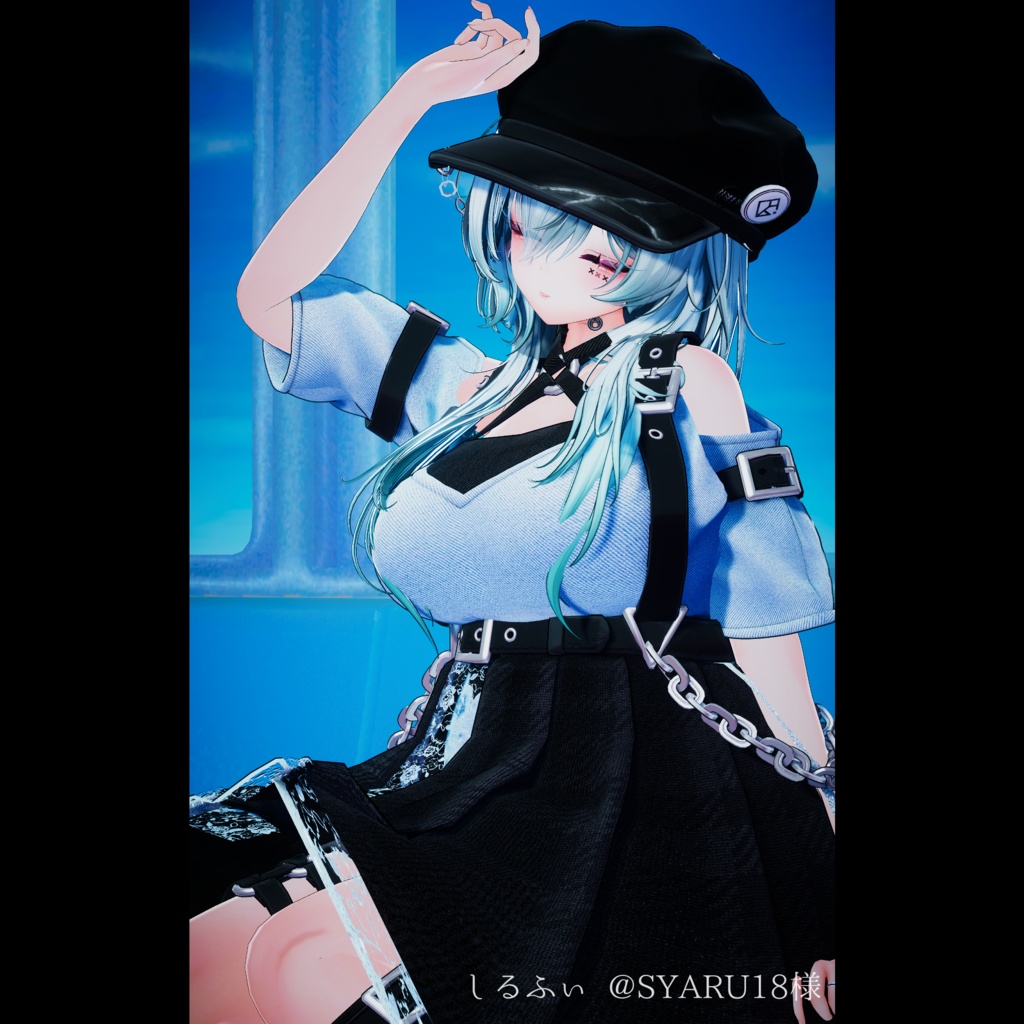 【MA対応】Vesper Argent ヴェスパー・アージェント【VRChat向け衣装モデル】【複数アバター対応】