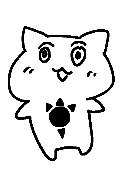 ガんネこアクリルキーホルダー