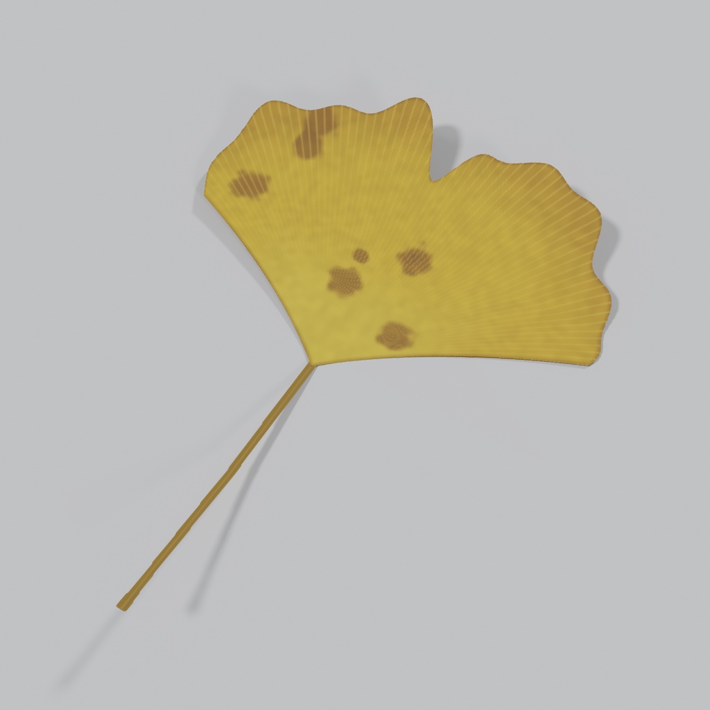 【3Dモデル】秋の落ち葉&どんぐり・松ぼっくり 17種セット | Autumn scatter set: 8 single leaves