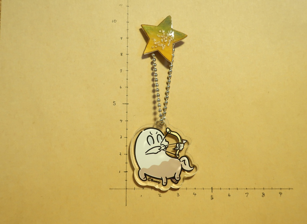 【ゆるっと星座絵アクキー】 いて座