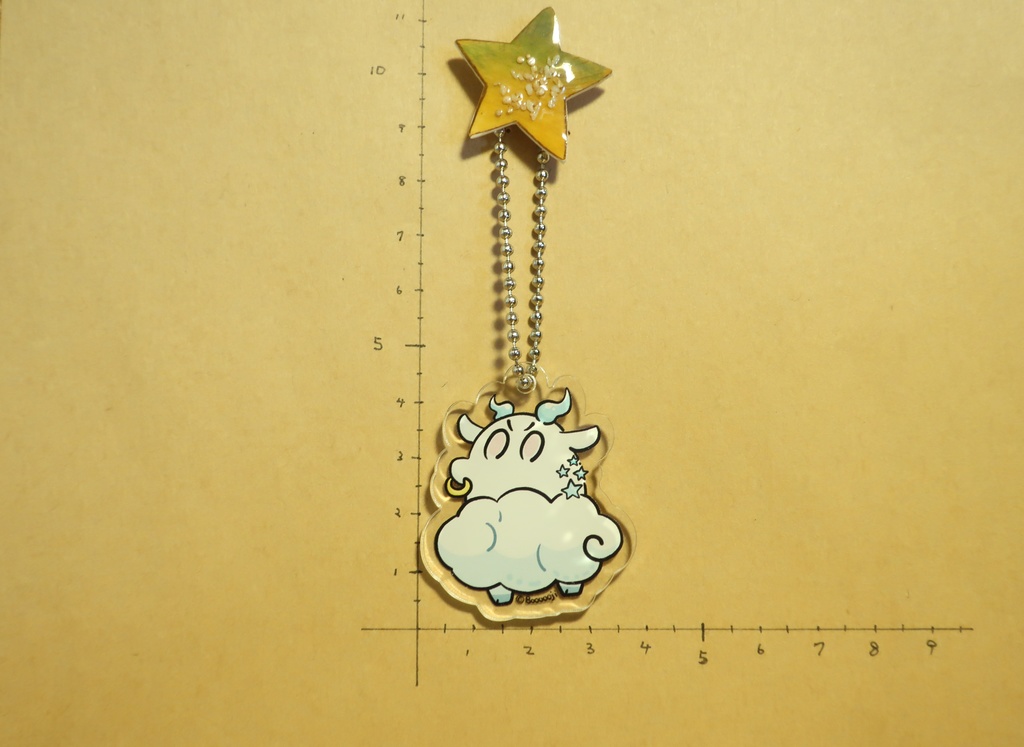 【ゆるっと星座絵アクキー】 おうし座