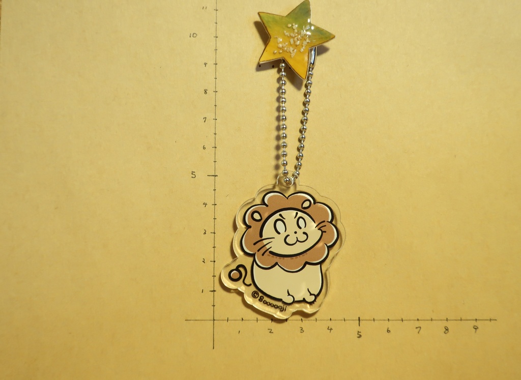 【ゆるっと星座絵アクキー】 しし座